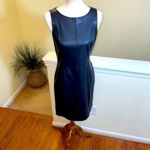 Velvet by Graham & Spencer Faux Leather Dress